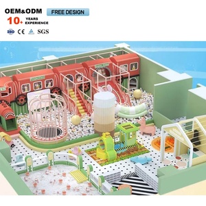 Equipo de Juegos Personalizado para Interiores con Temática de Bosque de Dinosaurios, Circuito de Escalada y Obstáculos para Niños, Parque Infantil Premium - Product Image 3