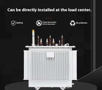 Yaoyi 1000kVA 10kV/0.4kV transformateur de puissance immergé dans l'huile S9 haute efficacité 50/60Hz pour la distribution d'énergie triphasée industrielle