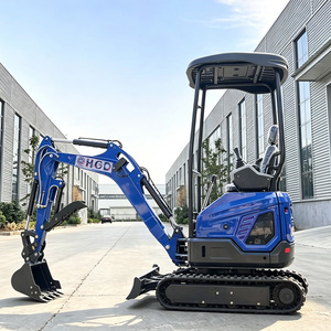 Mini-excavatrice de 1,5 tonne, petite pelle hydraulique sur chenilles pour le creusement de fossés et l'installation de pipelines - Product Image 1