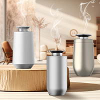 Diffuseur d'arôme de voiture sans eau avec batterie intelligente Timing 2000mah Diffuseur de parfum d'huile essentielle en métal avec 1 an de garantie
