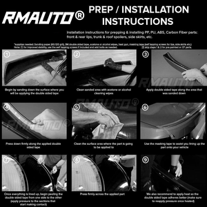 Difusor de Parachoques Trasero Universal de 35/55/80cm con 7 Aletas, Alerón de Fibra de Carbono ABS, Alerón de Aleta de Tiburón para Chasis, Accesorios de Estilo para Automóviles - Product Image 5