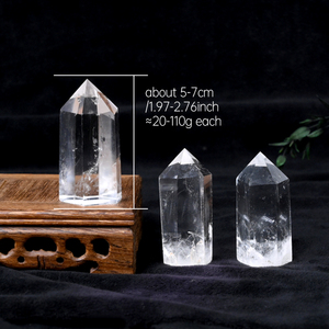 คริสตัลควอตซ์ทรงหอกคุณภาพสูง ขัดเงาใส สำหรับตกแต่งบ้าน - Product Image 4