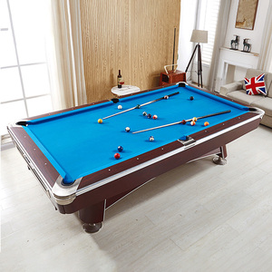 Mesa de <span class=keywords><strong>billar</strong></span> de <span class=keywords><strong>8</strong></span> pies y 9 pies para interior, <span class=keywords><strong>precio</strong></span> barato de fábrica, a la venta - Product Image 3