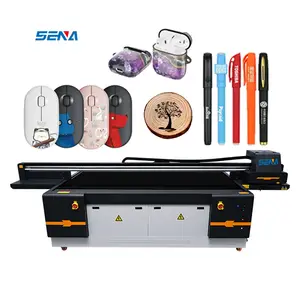 250*130cm Factory Supply Digital Large Format Printer 3d Inkjet Flatbed UV Printer UV For T-Shirt Shoes Mobile Phone Case Glass