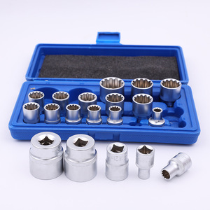 ประแจวงล้อไฟฟ้าหัวซ็อกเก็ต12จุดชุบโครเมียม19ชิ้นเครื่องมืออุตสาหกรรมเกรด<span class=keywords><strong>3</strong></span>ปีขายตรงโรงงาน - Product Image 4