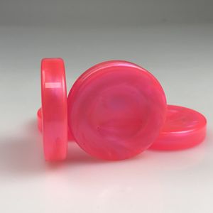 44*9mm pezzi di Backgammon in resina concava durevole pezzi di Backgammon rosso rosa a <span class=keywords><strong>dama</strong></span> da gioco in resina - Product Image 3