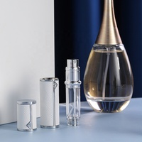 Flacon vaporisateur de parfum portable de 5 ml en aluminium, mini atomiseur vide pour la maison ou le bureau – Offre Spéciale