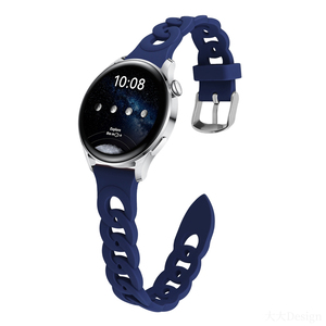Correa transpirable con orificio de doble bucle para <span class=keywords><strong>Huawei</strong></span> <span class=keywords><strong>Watch</strong></span> GT2 <span class=keywords><strong>pro</strong></span> correa de reloj de silicona para <span class=keywords><strong>Huawei</strong></span> <span class=keywords><strong>Watch</strong></span> <span class=keywords><strong>GT3</strong></span> <span class=keywords><strong>pro</strong></span> correa de silicona inteligente - Product Image 5
