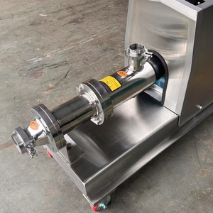 Pompa Monovite a Velocità Fissa in Acciaio Inox SS304 per Alimenti, 3.0KW, per Trasferimento Miele ad Alta Viscosità con Carrello - Product Image 1