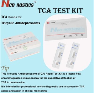 Kit de <span class=keywords><strong>test</strong></span> rapide manuel <span class=keywords><strong>TCA</strong></span> certifié CE pour l'urine humaine ISO13485 - Product Image 2