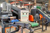 Machine de concassage et de séparation de câbles usés équipement de recyclage de fils électriques de ferraille