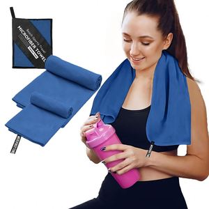 Toalla Deportiva Ligera, Transpirable, Altamente Absorbente, Fácil de Guardar en una Bolsa de Malla, Suave, de Secado Rápido para Adultos - Product Image 1