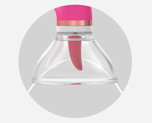 Niusida 8 режимов всасывания и <span class=keywords><strong>5</strong></span> режимов облизывания перезаряжаемый стимулятор всасывания клитора сосков вибратор для клитора - Product Image 4