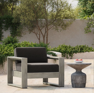 Sofá Individual de Madera de Teca para Exteriores para Eventos, Muebles de Jardín de Madera Envejecida de Alta Calidad - Product Image 2