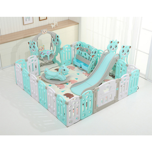 Set Giochi <span class=keywords><strong>per</strong></span> Bambini con Scivolo Piccolo e Recinto <span class=keywords><strong>per</strong></span> Asilo e <span class=keywords><strong>Giardino</strong></span>, <span class=keywords><strong>Giocattoli</strong></span> in Plastica <span class=keywords><strong>per</strong></span> Interni - Product Image 2