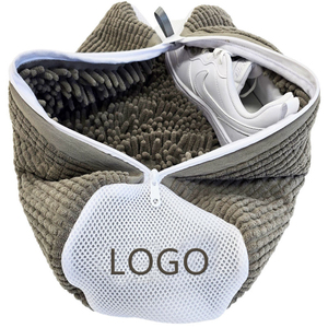 Sac à linge pour chaussures pour lave-linge et sèche-linge, sac de nettoyage réutilisable pour chaussures de tennis, sac de lavage de chaussures de deuxième génération - Product Image 1