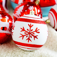 Boules de Noël en plastique doré, décorations de Noël de luxe, ornements pour la décoration de l'arbre de Noël