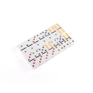 Dominoes Manufacturers Manufacturers Profession Wholesale Mexican Acrylic Double 15 Game Dominoes