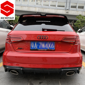 Para <span class=keywords><strong>AUDI</strong></span> <span class=keywords><strong>A3</strong></span> <span class=keywords><strong>Sportback</strong></span> <span class=keywords><strong>spoiler</strong></span> 2014-2020 <span class=keywords><strong>A3</strong></span> hatchback estilo OTE <span class=keywords><strong>spoiler</strong></span> coche alerón trasero Color alerón trasero - Product Image 2