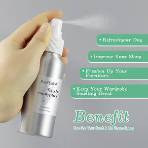 卸売ホットセール ヴィーガン 100ml リフレッシュ エコフレンドリー 無毒 エアフレッシュナー 消臭剤 ユーカリ リネンの香り ルームスプレー ナチュラル - Product Image 5