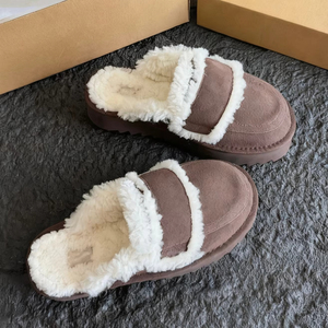 Marca de Diseño de Lujo Ofrece Zapatos de Lana para Mujer Hechos a Medida, de Alta Calidad, Cálidos, con Suela Gruesa Antideslizante y Forro de Borrego - Product Image 5