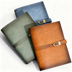 Coffret Cadeau d'Affaires en Cuir <span class=keywords><strong>Persol</strong></span>, Personnalisable avec Logo et Couleur, Carnet A5, Boîte Cadeau, Cadeau d'Entreprise, Utilisation au Bureau, Impression Offset - Product Image 3