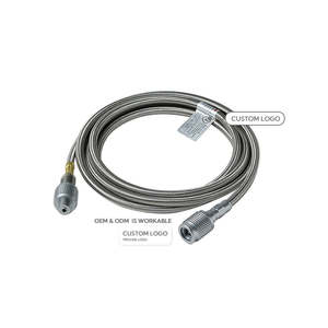 <span class=keywords><strong>Adaptateur</strong></span> de gaz <span class=keywords><strong>propane</strong></span> <span class=keywords><strong>butane</strong></span> en alliage d'aluminium personnalisé pour accessoires de camping Campingmoon avec tuyau de gaz d'extension - Product Image 1