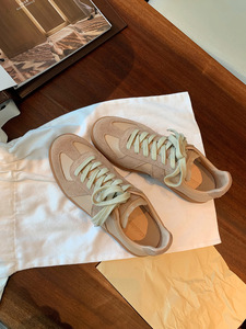 Nouvelle Arrivée 2026 – Baskets Coréennes Décontractées à Semelle Souple Bicolore, Bout Rond, Lacets et Semelle Épaisse, Amincissantes, Sportives et Décontractées pour Femme – Collection Printemps - Product Image 3