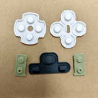 Coussinets en caoutchouc conducteur en silicone NSLikey pour manette PS3 Dualshock 3, coussinets de contact en caoutchouc pour boutons