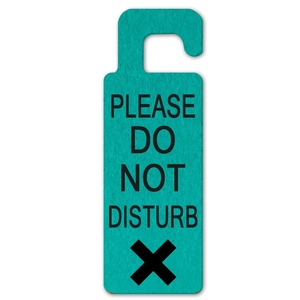 Hotel no molestar señal de sublimación <span class=keywords><strong>en</strong></span> blanco de la suspensión de puerta Reino Unido Suspensión de puerta - Product Image 4