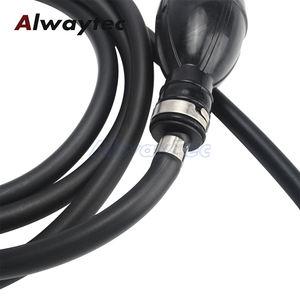 יד משאבת דלק קו גומי אלומיניום יד פריימר נורת דיזל העברת דלק משאבת יד הרכבה id6mm id8mm - Product Image 5