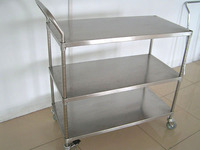 Chariot d'atelier ESD SMT de haute qualité en acier inoxydable, produit de sécurité pour le stockage de bobines, chariot SMT