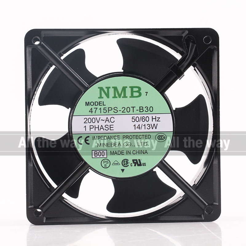 冷却ファンNMB 220V 240V 230V AC200V 14/13W EC DC 12038 12CM 120X
