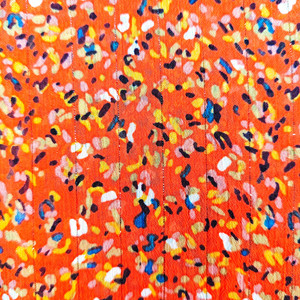 Mới Đến Trọng Lượng Nhẹ 100% 75D Polyester Kim Loại Sợi In Lưới Voan <span class=keywords><strong>Crepe</strong></span> Vải Bọc Mềm Mại Thoáng Khí Căng Của Phụ Nữ - Product Image 6