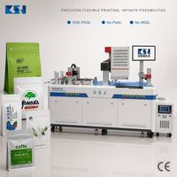 Imprimante numérique d'emballage flexible CSJ-U600, machine à passage unique pour la production personnalisée de sacs en plastique