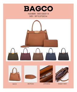 Bolsos y Carteras de Mujer al por Mayor de la Marca China Bagco 2026, Bolsos de Lujo para Mujer de Alta Calidad, Juego de Bolsos para Dama al por Mayor - Product Image 6