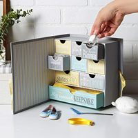 Caja de Regalo para Recién Nacido, Magnética, con Laminado Mate de Alta Gama, Impermeable, con Logotipo Personalizado Ecológico