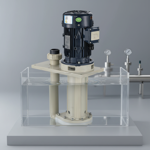 <span class=keywords><strong>Pompe</strong></span> verticale chimique à haute pression et haute efficacité pour le traitement de l'eau et le sablage, sans joint, en plastique, fabriquée en Chine - Product Image 1