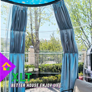 Grande maison géodésique de luxe pour le glamping igloo PC Maisons préfabriquées pour événements Fête de <span class=keywords><strong>mariage</strong></span> - Product Image 2