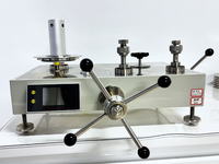 HSIN-600 Calibrateur de pression à poids mort pour huile hydraulique 600 bars Testeur numérique de pression à poids mort Étalonnage de pression OEM