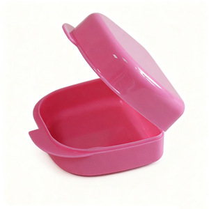 Orthodontic <b>Retainer</b> <b>Case</b> With Holes Portable Storage For Aligners And Dentures - Product Image 3