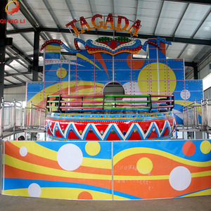 Qiangli Luna parc d'attractions <span class=keywords><strong>manege</strong></span> 24/30/40 sièges manèges de jeu mécaniques Disco <span class=keywords><strong>Tagada</strong></span> à vendre - Product Image 5