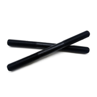 OEM Customized Carbon Steel Din975 Din976 Black Zinc 8.8 10.9 Double-End Threaded Rods Stud Bolt