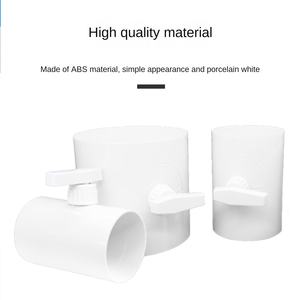 Amortisseur de tuyau en plastique ABS Ventilation vanne de contrôle manuelle du Volume d'air - Product Image 6