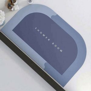 Tapis de bain personnalisé avec logo, imprimé moderne, antidérapant, super absorbant, séchage rapide, écologique, en matériau de diatomite, tapis pour la maison et le salon - Product Image 5