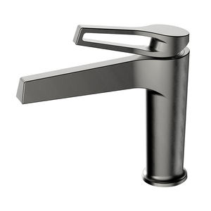 Robinet <span class=keywords><strong>de</strong></span> lavabo en laiton pressurisé moderne, robinet <span class=keywords><strong>de</strong></span> <span class=keywords><strong>douche</strong></span> gris canon, robinet <span class=keywords><strong>de</strong></span> salle <span class=keywords><strong>de</strong></span> bain en acier inoxydable, sortie <span class=keywords><strong>d</strong></span>'<span class=keywords><strong>eau</strong></span> unique, économie <span class=keywords><strong>d</strong></span>'<span class=keywords><strong>eau</strong></span> - Product Image 1