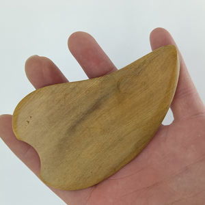 Planche de <span class=keywords><strong>Massage</strong></span> Guasha en bois naturel, grattoir manuel, outil de soins de santé, masseur en bois <span class=keywords><strong>colombien</strong></span>, outils de thérapie - Product Image 4