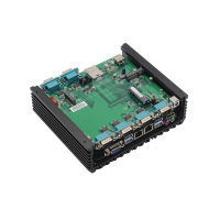 PC industriel embarqué, lecteur de périphériques, HW Linux, DDR4, M.2, 64 Go de RAM, J1900, RS232, VGA, en stock