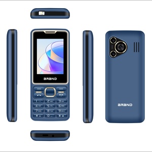 โทรศัพท์มือถือปุ่มกดพลาสติก หน้าจอ 2.4 นิ้ว แบตเตอรี่ขนาดใหญ่ 1800 มิลลิแอมป์ รองรับ GSM - Product Image 4