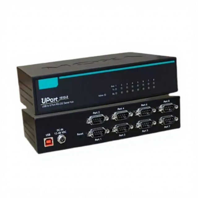 New & Original PLC USB to 8 Port RS-232 Serial Hub UPORT1610-8 UPORT1610-8-G2